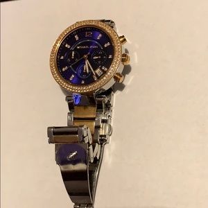 Two-Tone MK Womens Watch